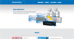 Desktop Screenshot of mono-vision.com